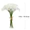 Bouquet de fleurs de lys blancs, 35,5 cm d'Ashland